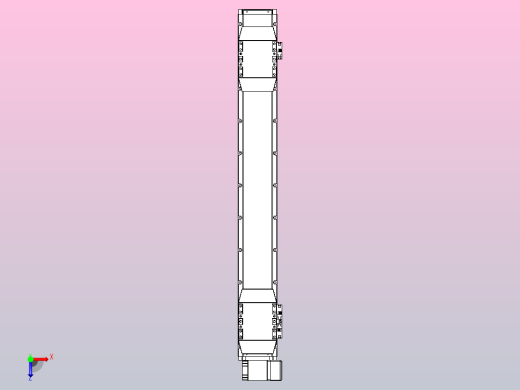 皮带直线轴双滑块型TPA-GCBS-120-P70-L300-RP-M20-N3俯视缩略图