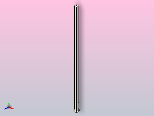 伺服电机集成皮带传动直线执行器TPA-OCB-140-256-L4950-RU-P75-N3正等轴测缩略图