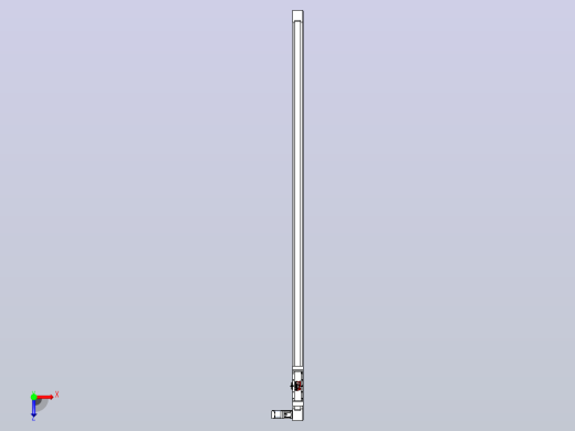 伺服电机集成皮带传动直线执行器TPA-OCB-80-140-L2550-DL-J60-N3俯视缩略图