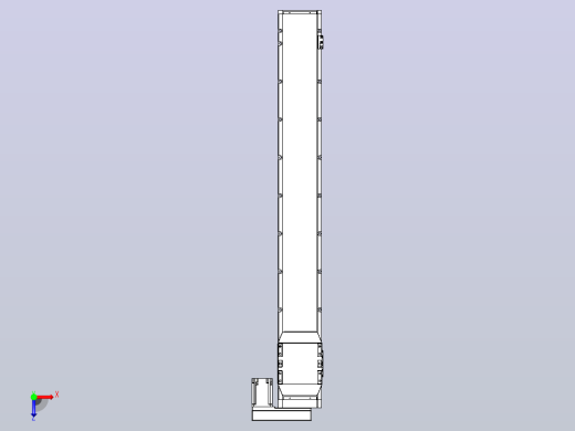 滚珠丝杠直线轴内置导轨TPA-GCR-170-2510C-L1250-MR-M75-N3俯视缩略图