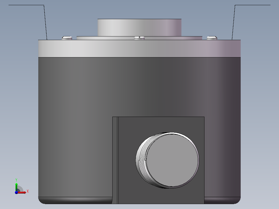 G58A[G58A15]旋转编码器前视图