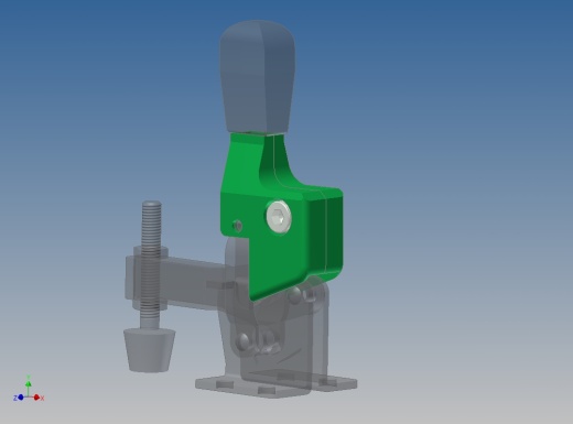 带水平底座的垂直夹具GN_810_70型缩略图