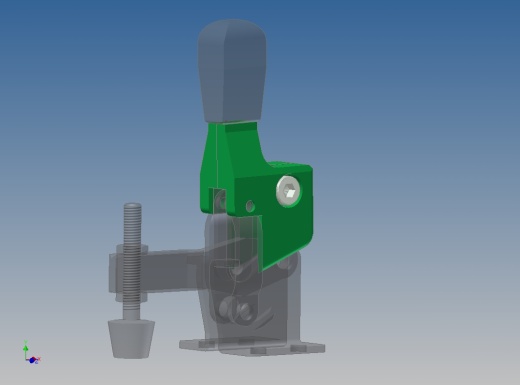 带水平底座的垂直夹具GN_810_70型缩略图
