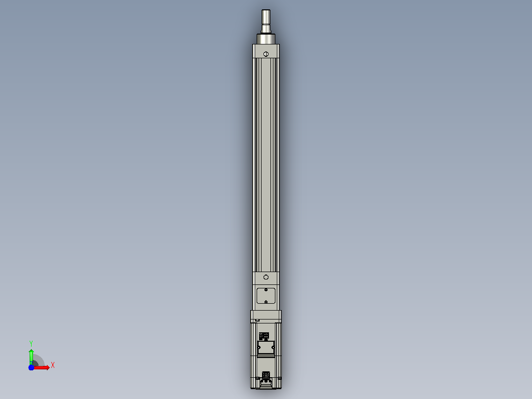 轻载电动缸TPA-ESR40-1210C-L300-M-W-P40-C3前视图