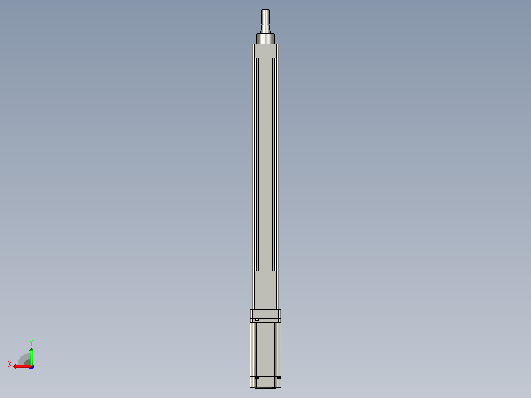 轻载电动缸TPA-ESR40-1210C-L300-M-W-P40-C3后视图
