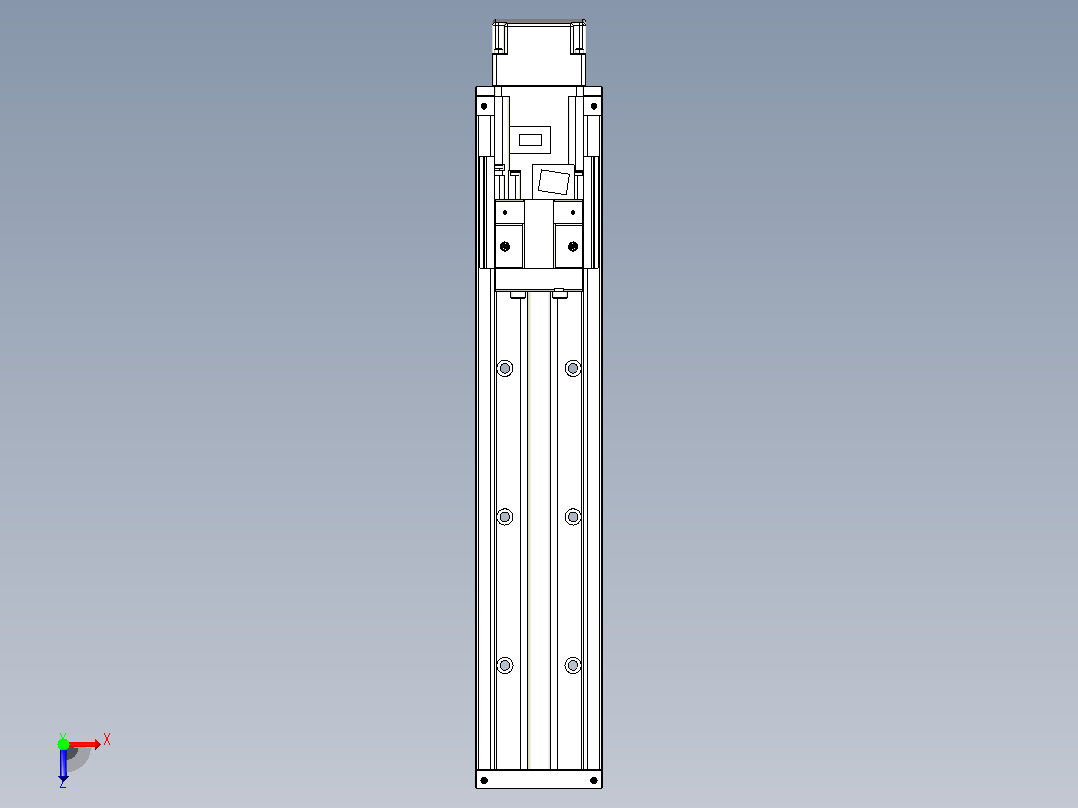 钢基模组TPA-KSR-8610C-440A1-MP-H0俯视图