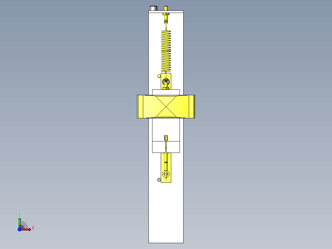 导通检查夹具前视图