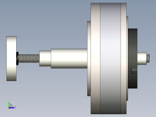 引擎模型左视缩略图