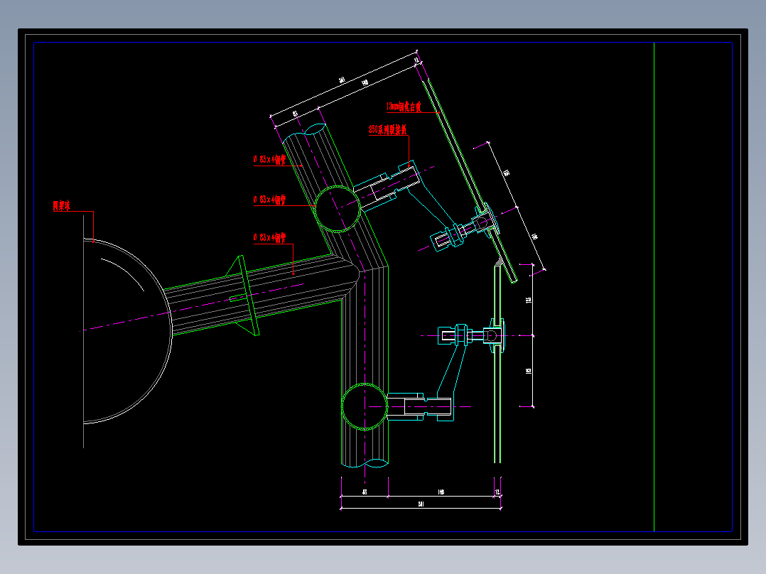 点式玻璃幕墙节点1
