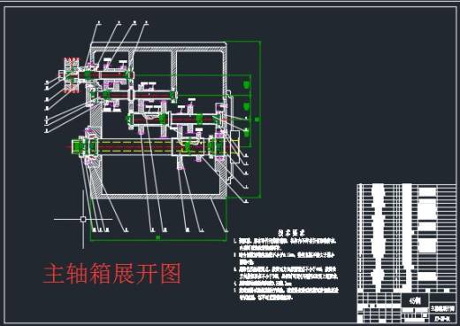 分级变速主传动系统设计(Nmin=40rmin；Nmax=900rmin；Z=8级)【6CAD图+优秀论文】缩略图