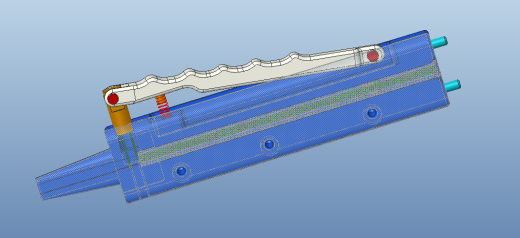 快换弹夹手动上螺母3D模型缩略图