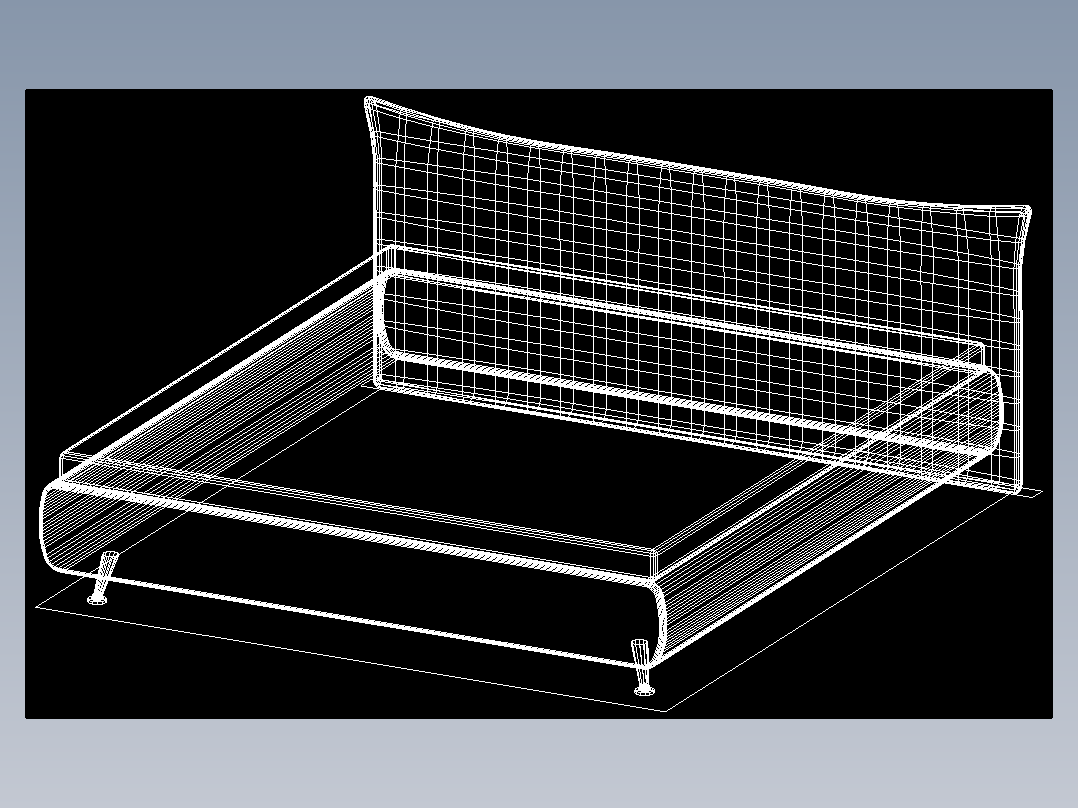 室内家具和灯具等的模型十-K-B07