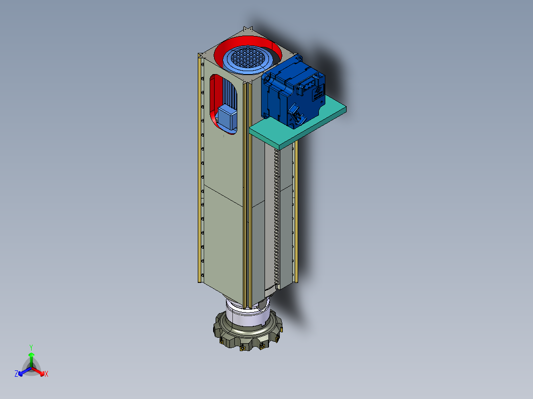 铣刀头详解图3D模型