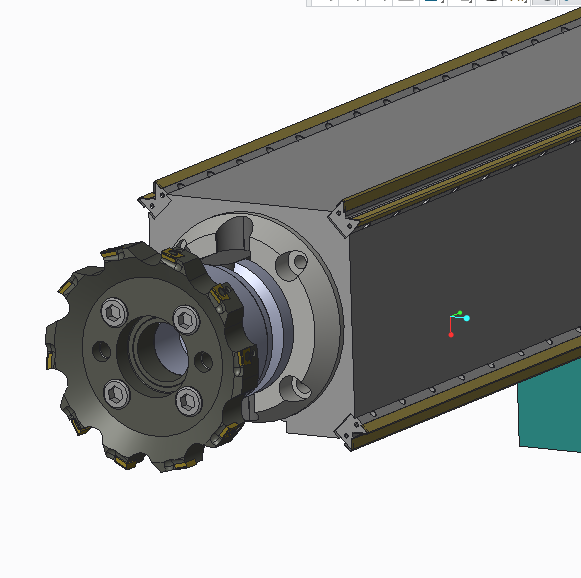 铣刀头详解图3D模型