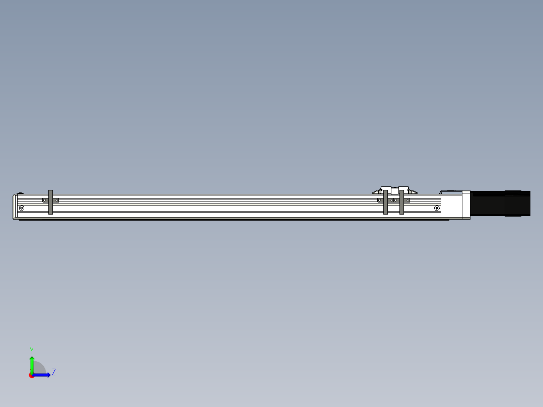 Toyo东佑达直线模组-ETH5-550-BC-C4反左视图