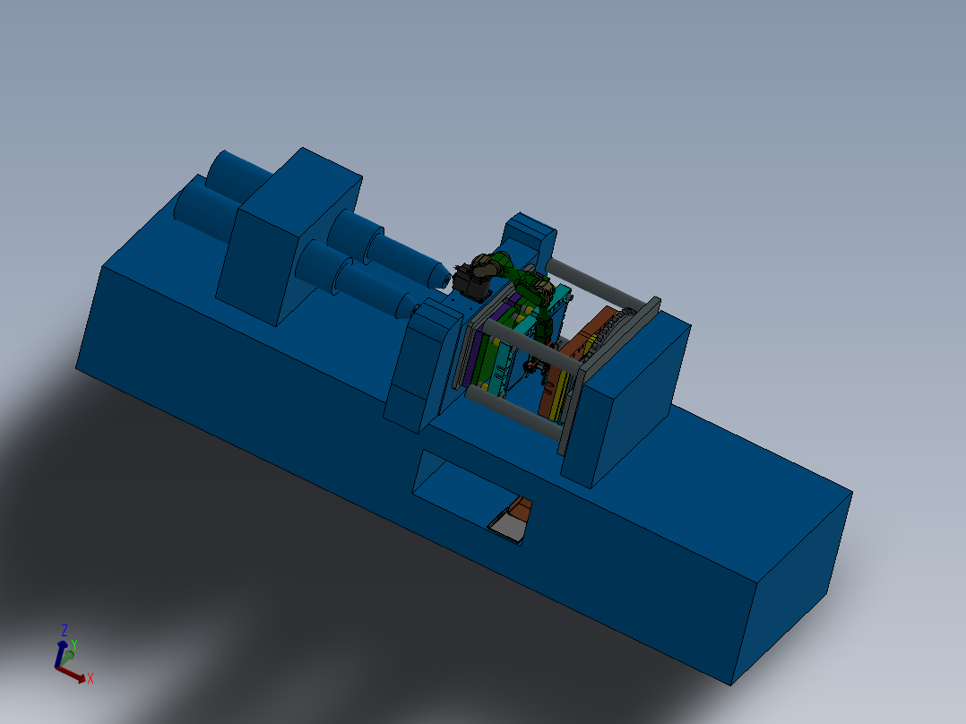 斜臂侧取机械手