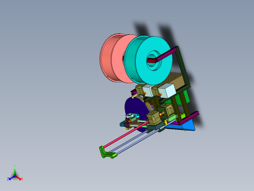 旋转底座3D打印机