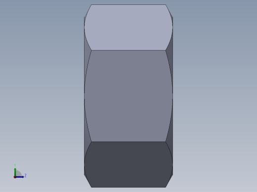 公制螺母-M30x3.5.SLDPRT左视缩略图