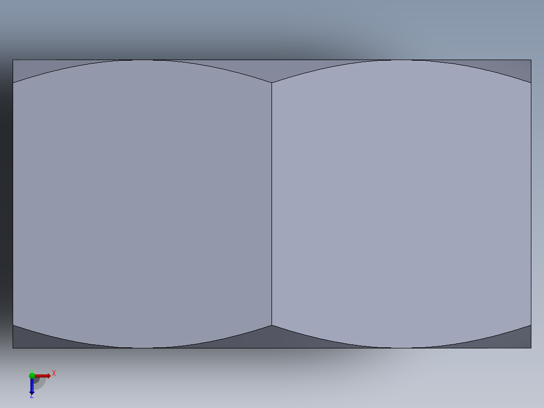 公制螺母-M30x3.5.SLDPRT俯视图