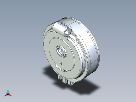 AM-2535-3D-20210715螺纹抽芯正等轴测缩略图
