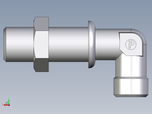 卡套式工业通用硬管接头EO_Bulkhead_elbow_WSV08LOMDCF后视缩略图
