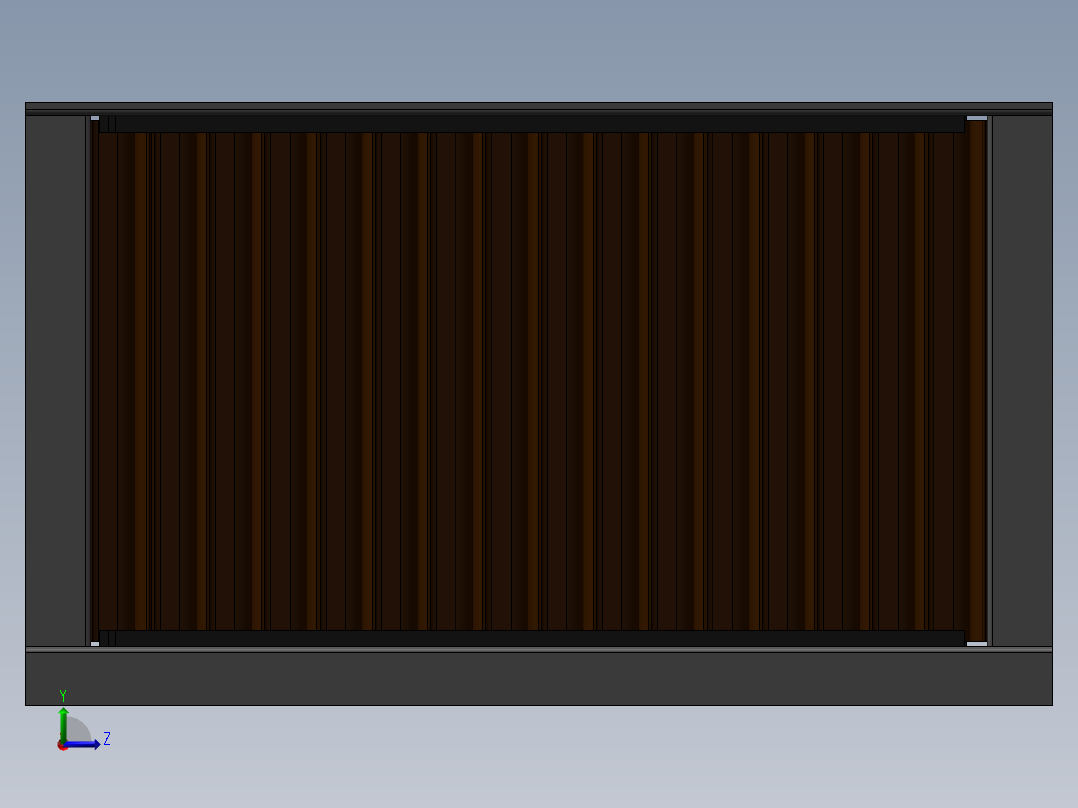 液滴分离器左视图
