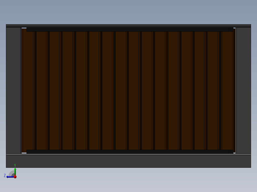 液滴分离器右视图
