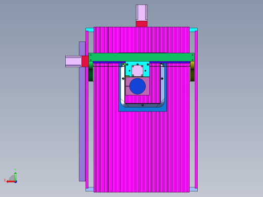 小型全自动数控铣床后视缩略图