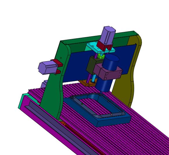 小型全自动数控铣床