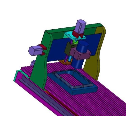 小型全自动数控铣床缩略图