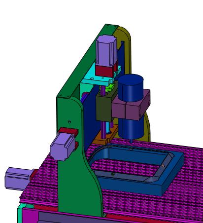 小型全自动数控铣床
