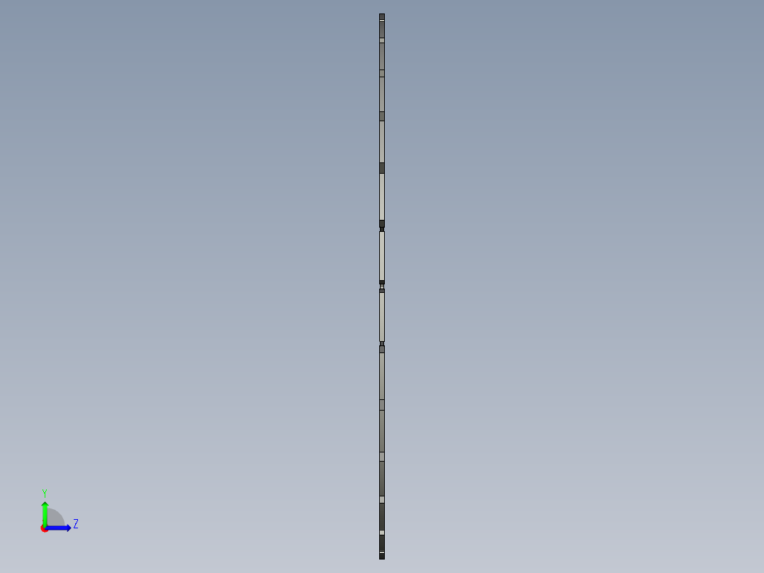 三维数控石刻机左视图