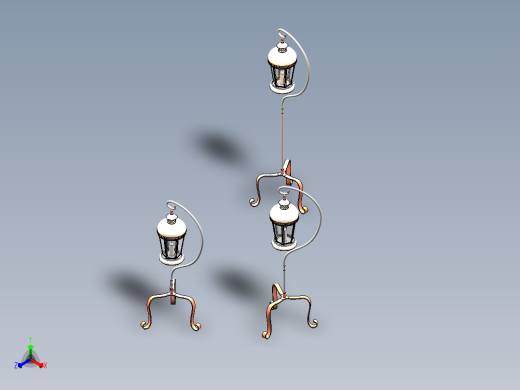 灯正等轴测缩略图