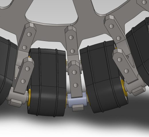 履带式全向轮三维缩略图