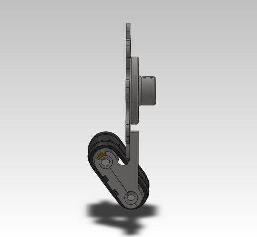 履带式全向轮三维缩略图