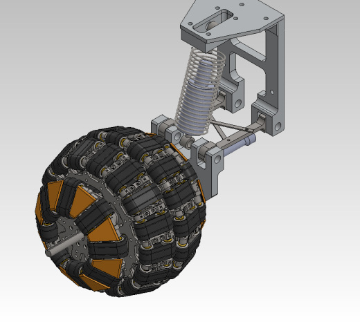 履带式全向轮三维缩略图