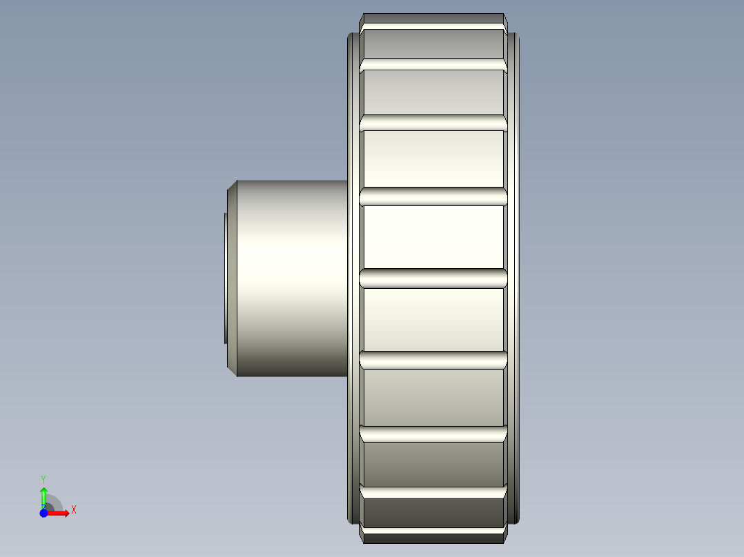 把手(軟膠被覆)MBT.p-SOFT-3D多系列多零件图纸模型前视图
