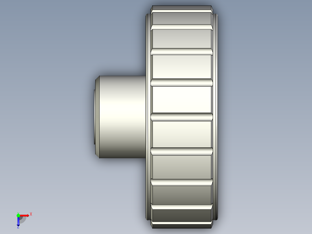 把手(軟膠被覆)MBT.p-SOFT-3D多系列多零件图纸模型俯视图