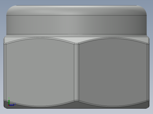紧固件-0.2500 Lock Nut左视缩略图