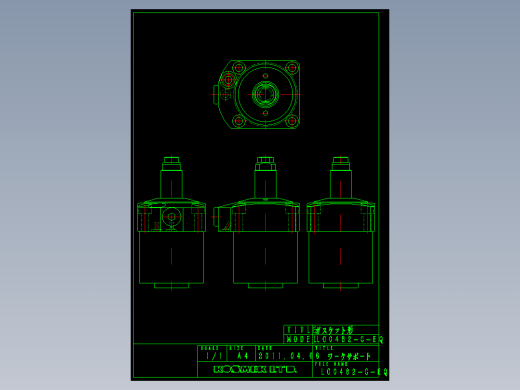 KOSMEKLC0482-C-EQ多系列多零件图纸模型多系列多零件图纸模型
