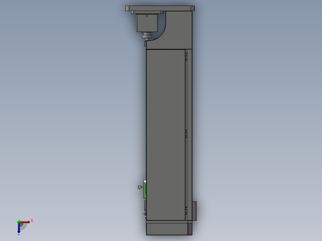 落锤撞击感度仪俯视图