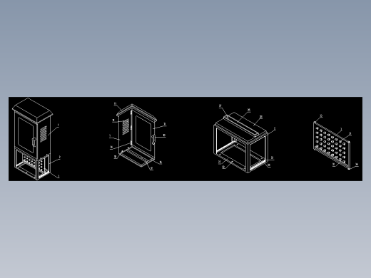 一种计算机网络控制箱调节系统装置
