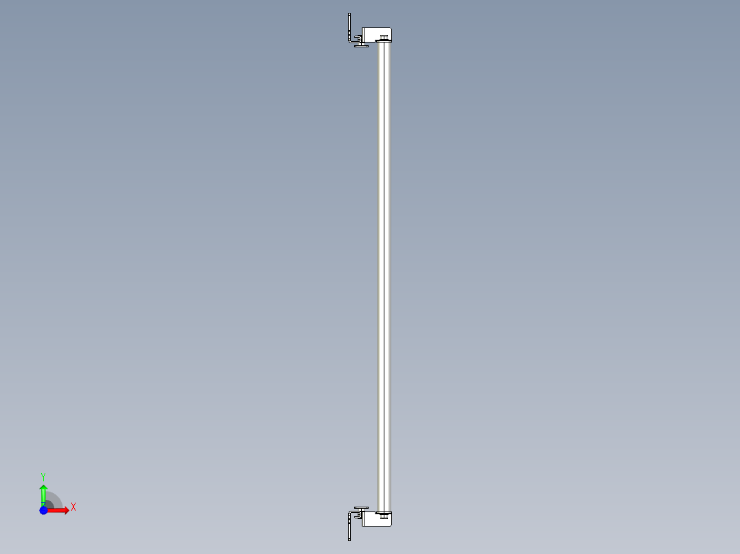 基恩士SL-JB63_side-mount_kc图纸模型前视图