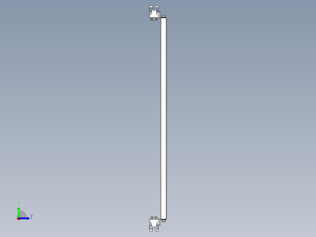 基恩士SL-JB63_side-mount_kc图纸模型左视图