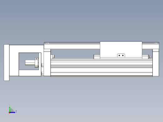 TPA-KNR-100E-2020C-L50A1-M-F3-N3线性模块铝制底座左视缩略图