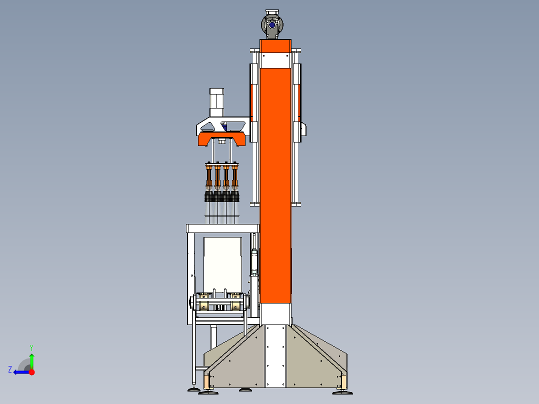 经典单立柱装箱机pro5.0.zip右视图