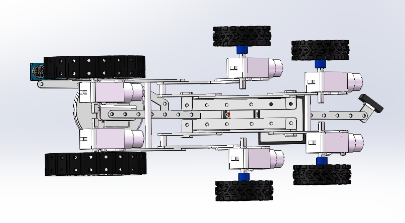 6轮智能小车sw22可编辑