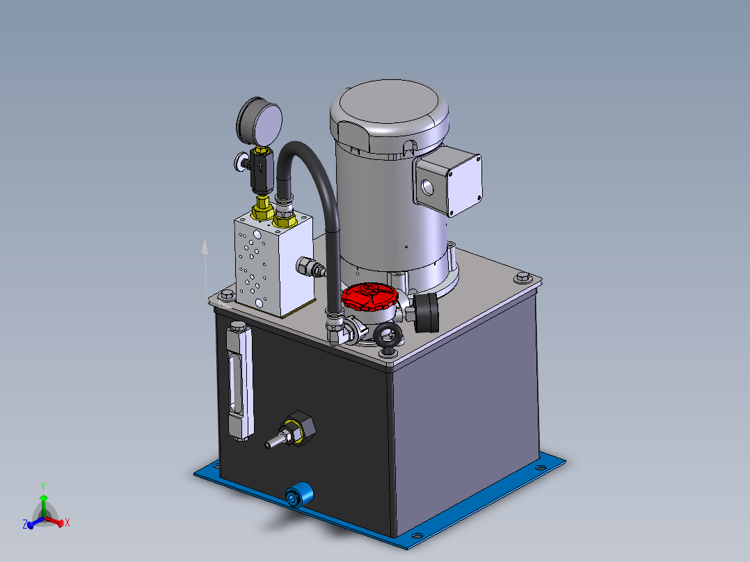 Continental Hydraulics-1013886液压元件主视图