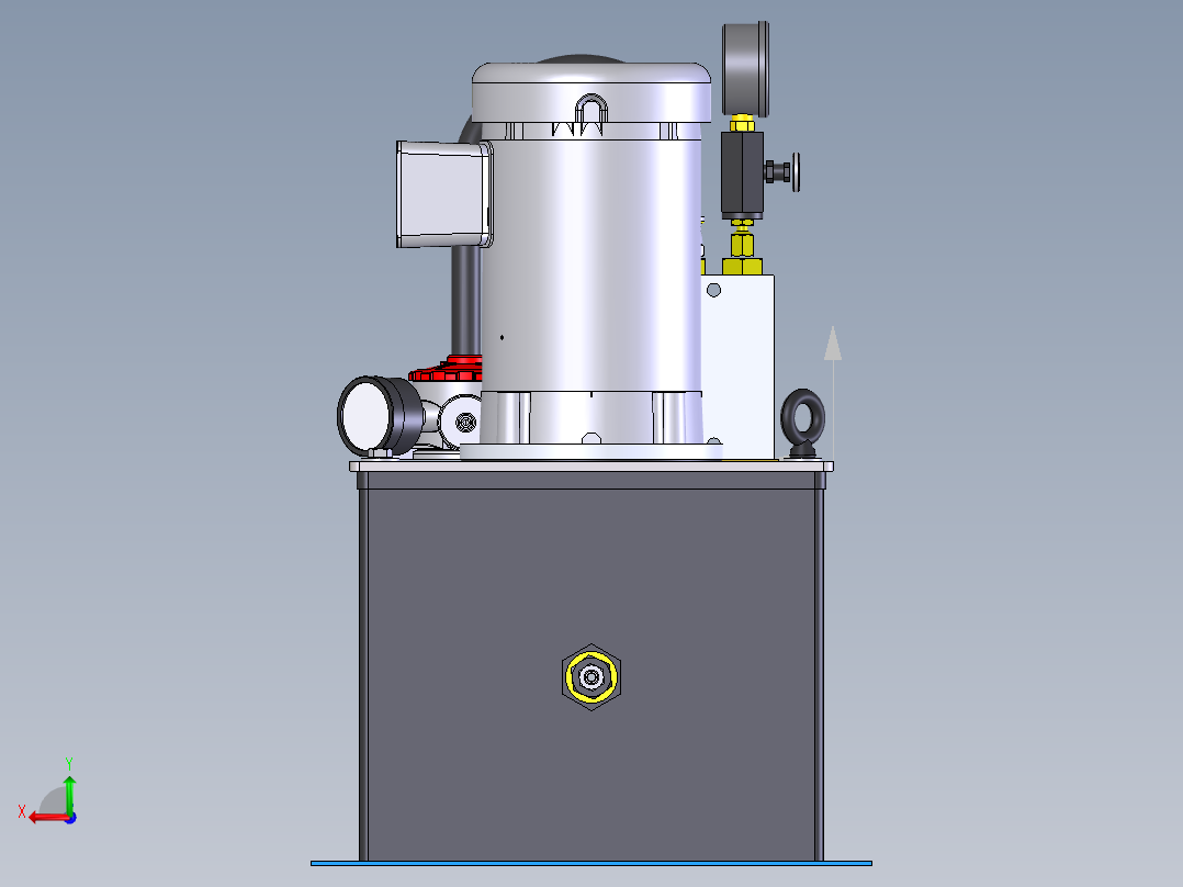 Continental Hydraulics-1013886液压元件后视图