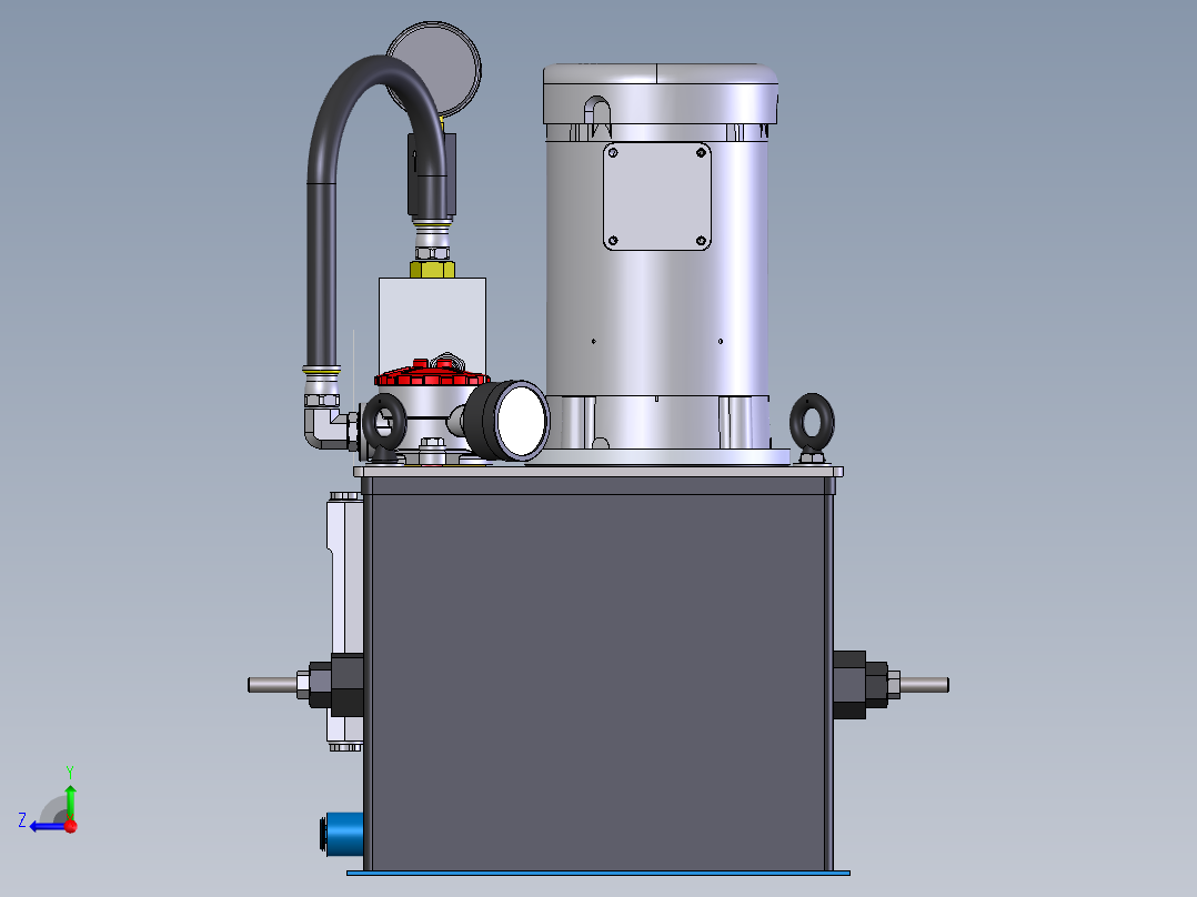 Continental Hydraulics-1013886液压元件右视图